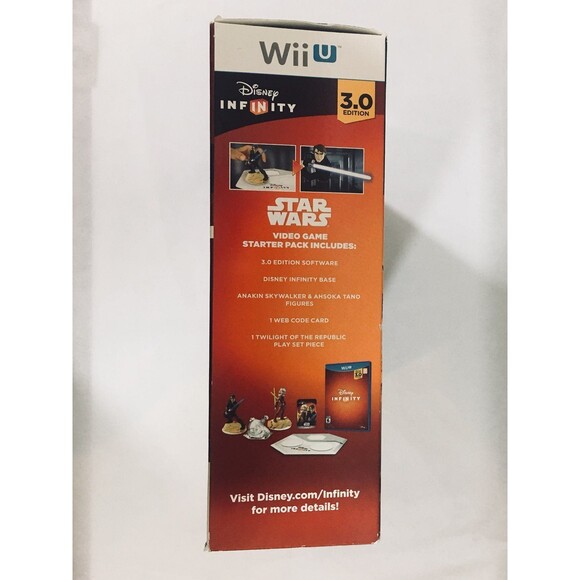 Disney Infinity (3.0 Edition) (Nintendo Wii U, 2015) Star Wars Starter Set - Picture 3 of 6